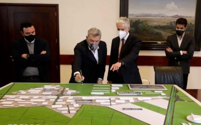 EL EDOMÉX INFORMA: Alfredo del Mazo presenta el proyecto T-MEXPARK; se invertirán más de 13 mil MDP en la plataforma logística en Nextlalpan